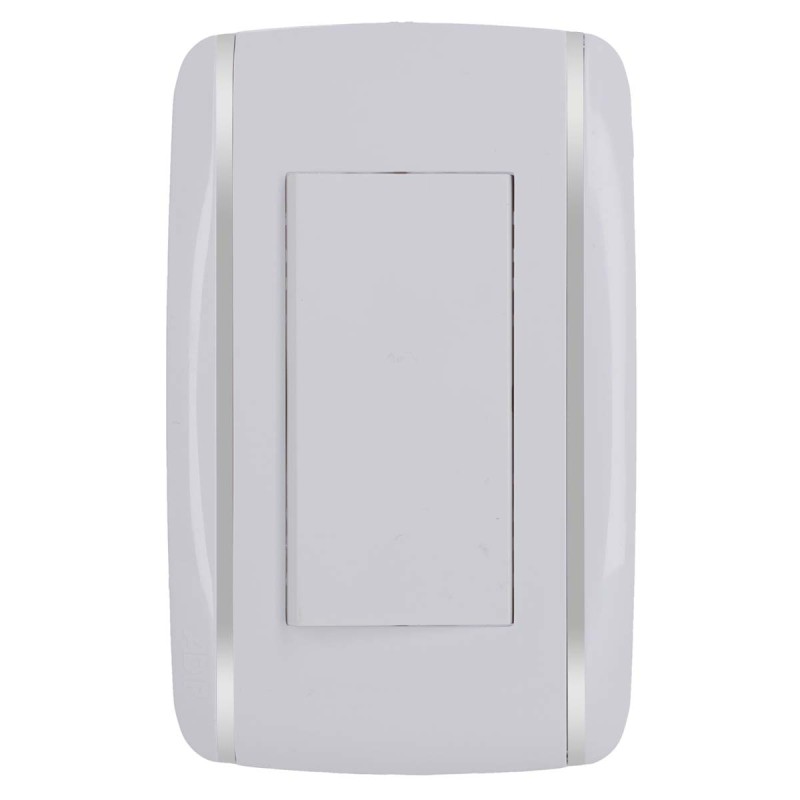 Placa con apagador sencillo Bali 9885 Adir