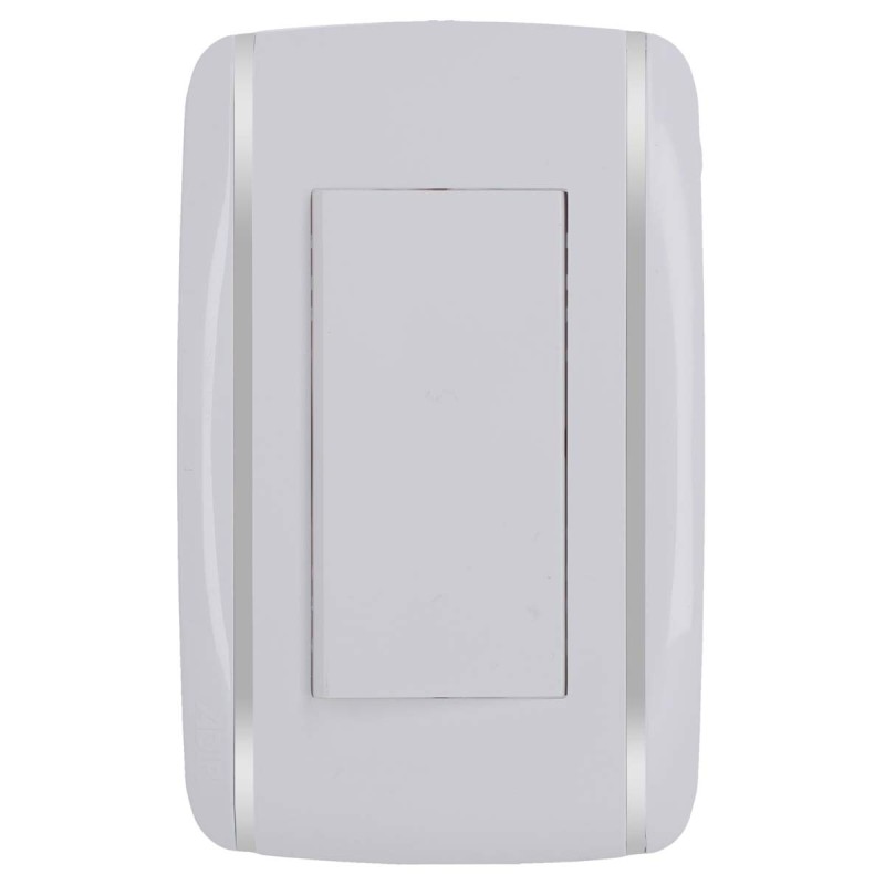 Placa con apagador de escalera Bali 9886 Adir