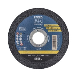 Disco de corte para acero 4-1/2" EHT 115-1,0 START STEEL PFERD