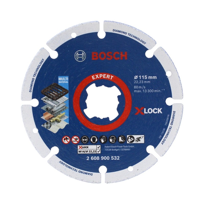 Disco para corte de metal 4-1/2" EXPERT DIAMOND METAL X-LOCK 2 608 900 532 Bosch