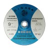Disco para corte de acero inoxidable 9" 7128 Cinasa