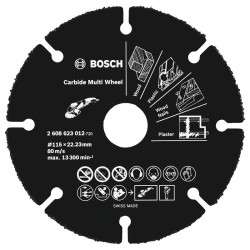 Disco de corte 4-1/2” expert carbide multi wheel x-lock Bosch