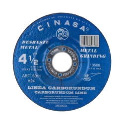 Disco para desbaste Metal 4-1/2" 8011 Cinasa