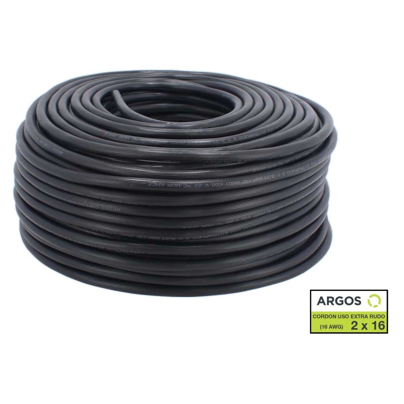 Cordón uso extra rudo ST 600 2x16 con 100 metros 1303120 ARGOS