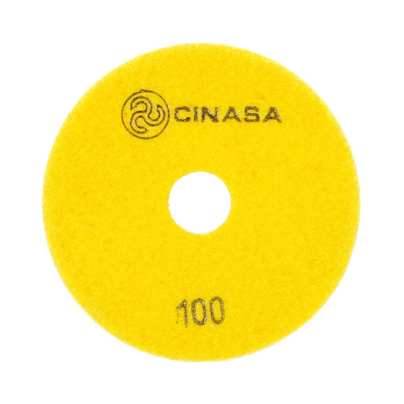 Pad de diamante con velcro 4" 747337 Cinasa