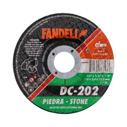 Disco para corte de piedra 4-1/2" DC-202 Fandeli