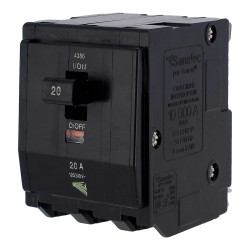 Interruptor termomagnético de 3 polos 20 A 4386 Sanelec