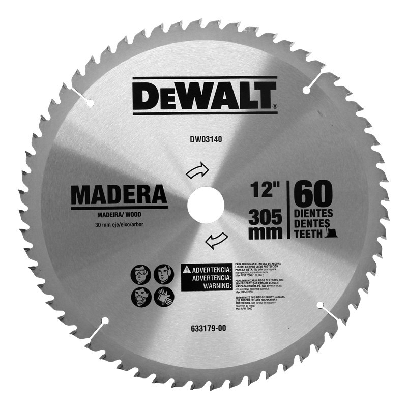 Disco de Sierra 12" DW03140 DeWalt