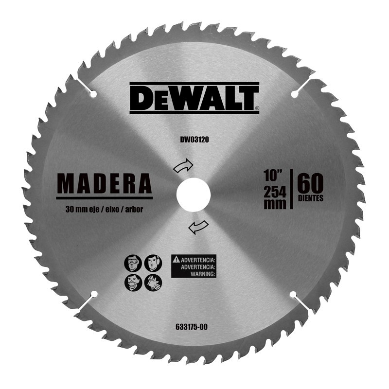 Disco de Sierra 10" DW03120 DeWalt