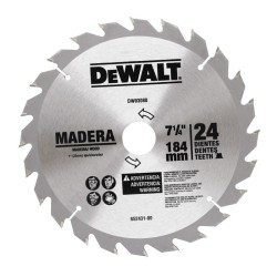 Disco de Sierra 7 1/4" DW03080 DeWalt