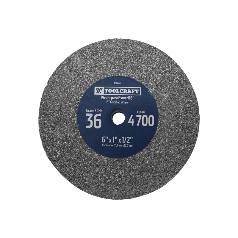 Piedra para esmeril 6" x 1" TC2440 Toolcraft