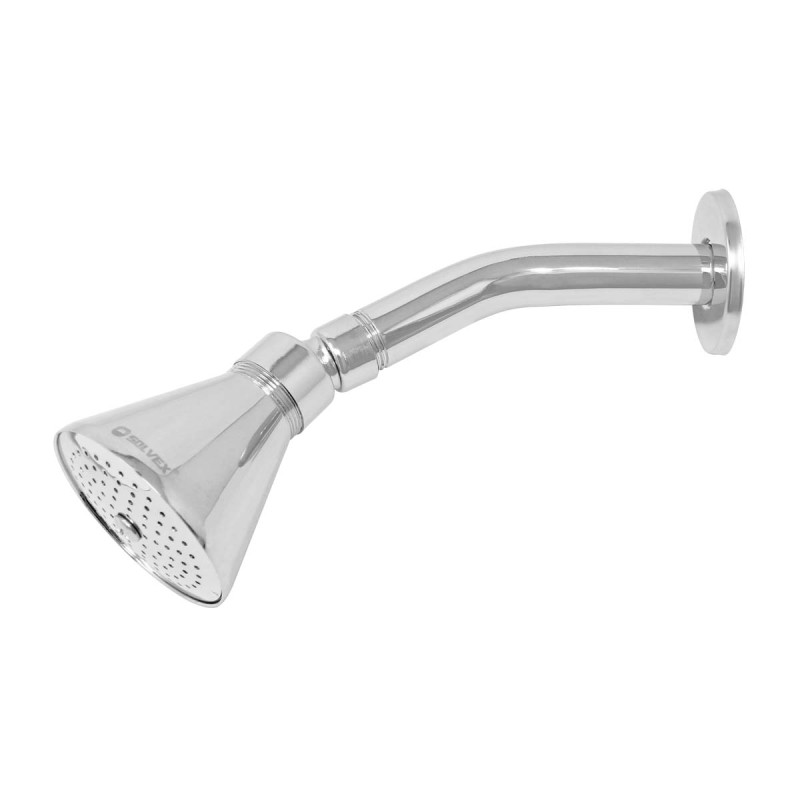 Regadera cónica 2-1/2" cromada SP-50002 Solvex