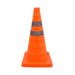 Cono de tráfico plegable naranja 45 cm TC5258 Toolcraft
