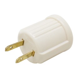 Portalámpara de baquelita con clavija 5557 Adir