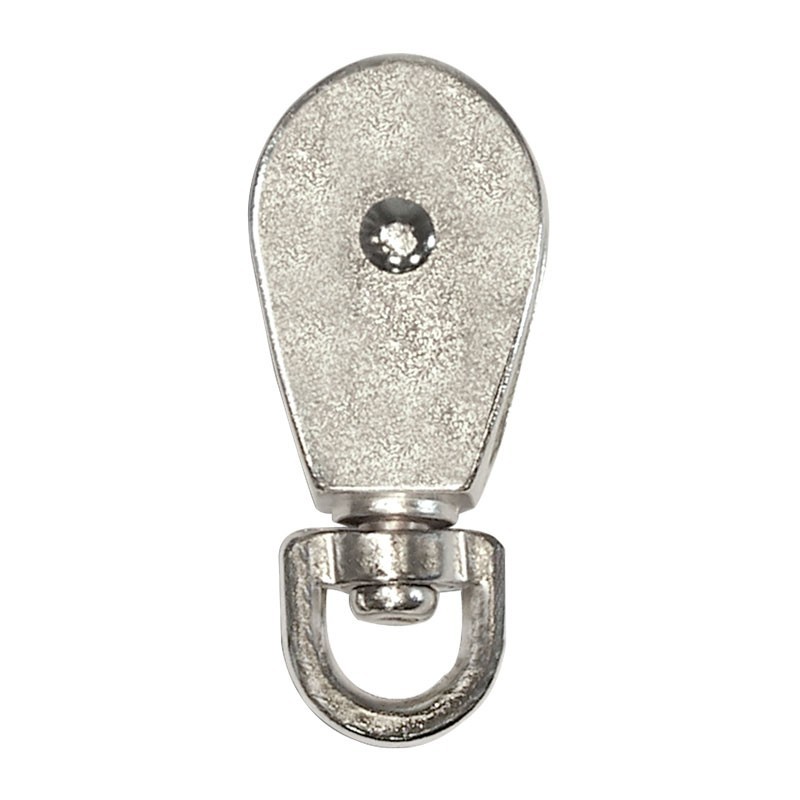 Polea giratoria sencilla de 2" Veker