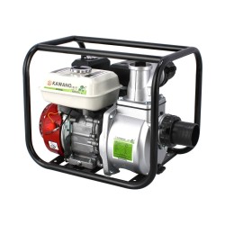 Motobomba a gasolina 6.5 HP con salida 3" KWF006 Kawano