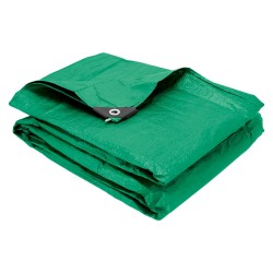Lona verde de polietileno 3 x 4.2 metros 10878 Adir