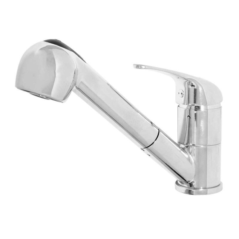 Monomando extensible para fregadero cromo 2059 Adir