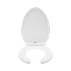 Asiento alargado blanco de cierre lento Plásticos Beta