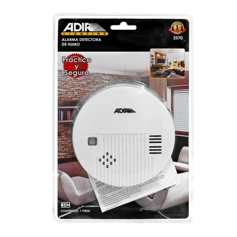 Alarma detectora de humo 2570 Adir