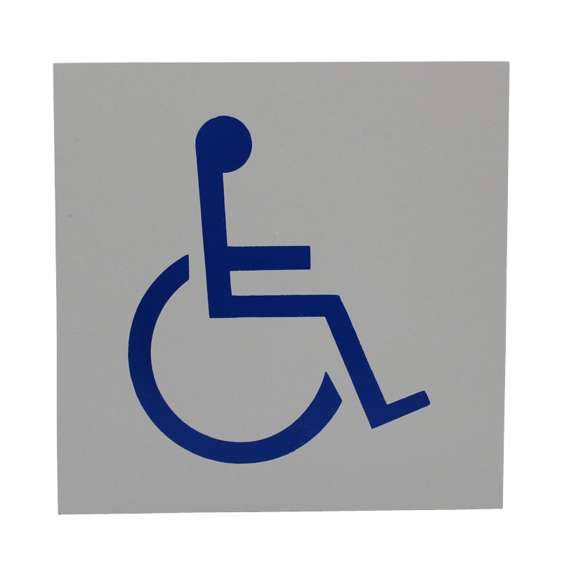 Letrero de Discapacidad 18 x 18 cm