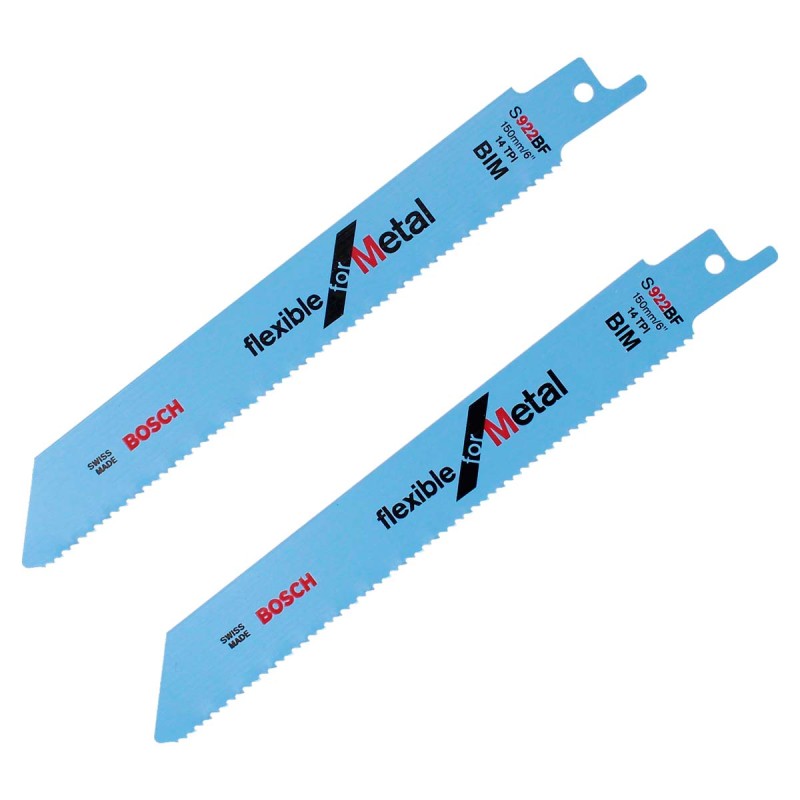 Seguetas para sierra sable 6" Flexible for Metal S 922 BF Bosch