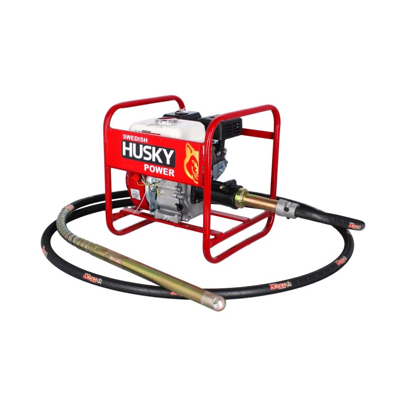 Vibrador para concreto con motor de gasolina 6.5 HP HKCV386 Swedish Husky
