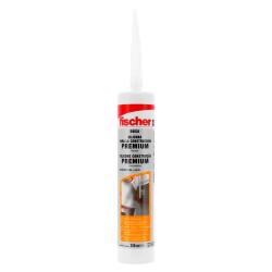 Silicona de construcción / Policarbonato DBSA transparente 310 ml 518946 Fischer