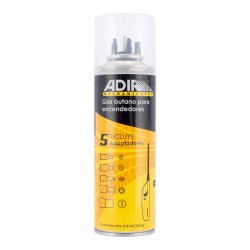 Cartucho de gas butano para encendedores 216 ml 10592 Adir
