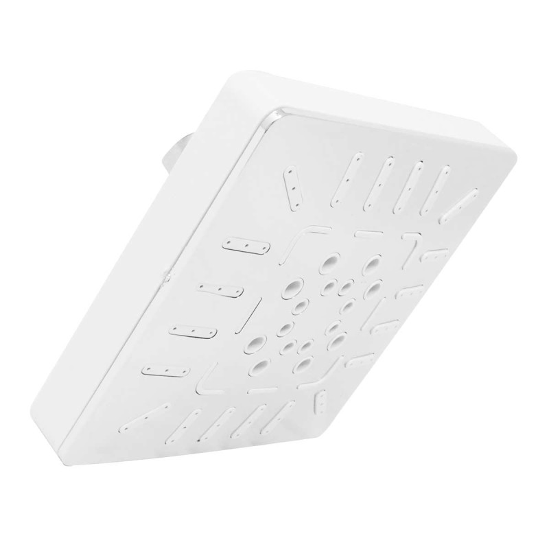 Regadera cuadrada 11 cm blanco / cromo 10 BC Innova