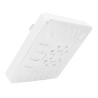 Regadera cuadrada 11 cm blanco / cromo 10 BC Innova