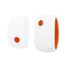 Timbre inalámbrico con clavija Naranja 2633 Sanelec