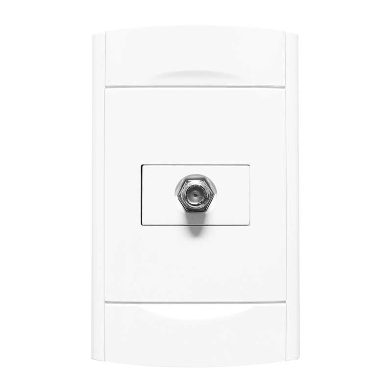 Placa con conector para televisor 4274 Sanelec