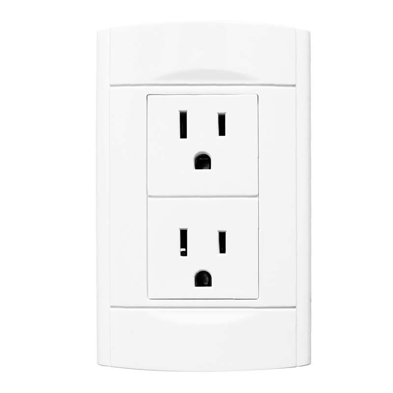 Placa con 2 contactos 4445 Sanelec