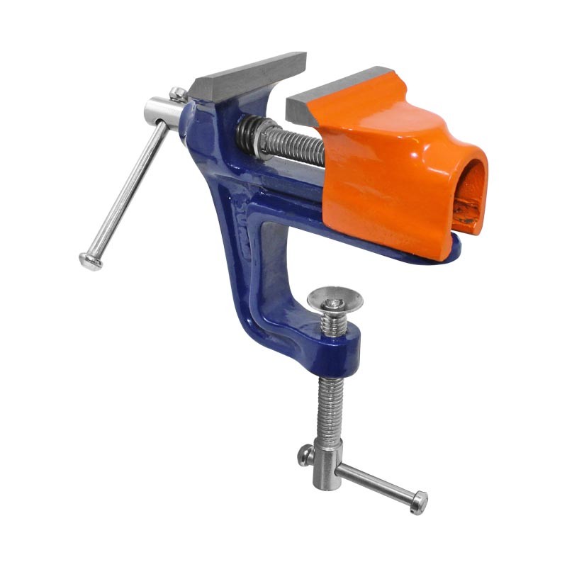 Tornillo de banco fijo con prensa de 50 mm 294110 OBI