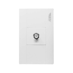 Placa con conector para televisor 4106 Adir