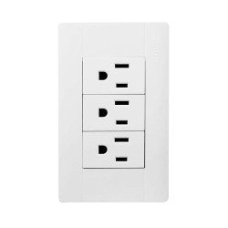 Placa con 3 contactos 4103 Adir