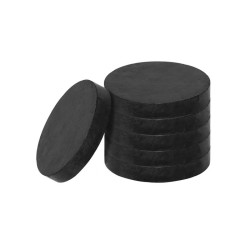 Imán ferrita redondo 25 x 4 mm 6 piezas 255562 OBI