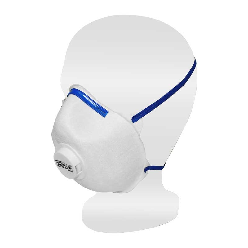 Mascarilla para polvos y partículas toxicas 4R410-V SIISA INFRA