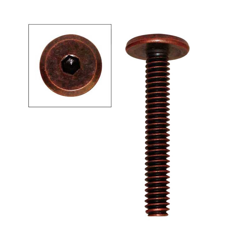 Tornillo conector cobre antiguo 50 mm Organización MZ