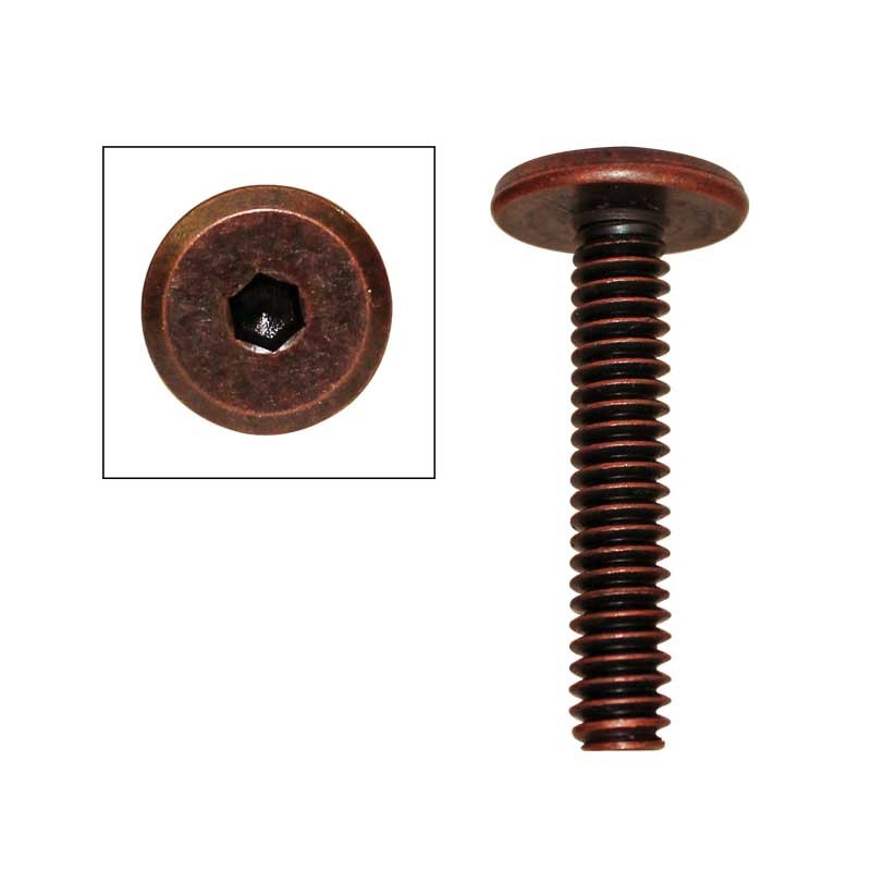 Tornillo conector cobre antiguo 30 mm Organización MZ