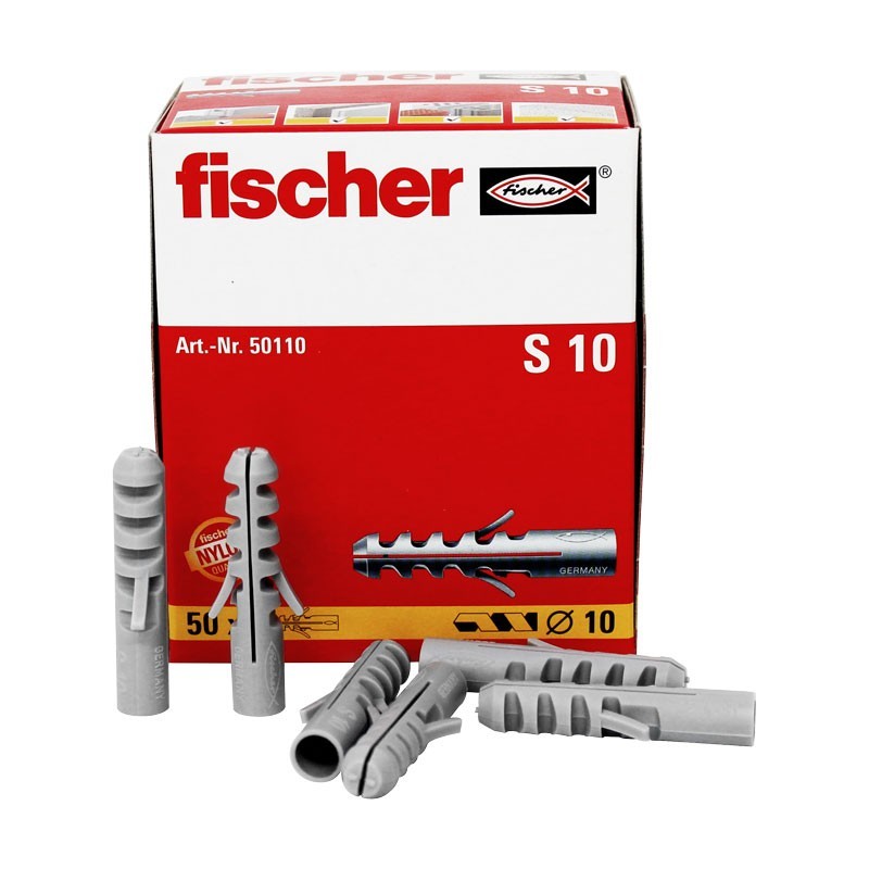 Taquete de nylon 3/8" S10 Fischer