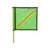 Bandera verde con reflejante Derma Care