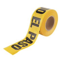 Banda delimitadora "Prohibido el paso"