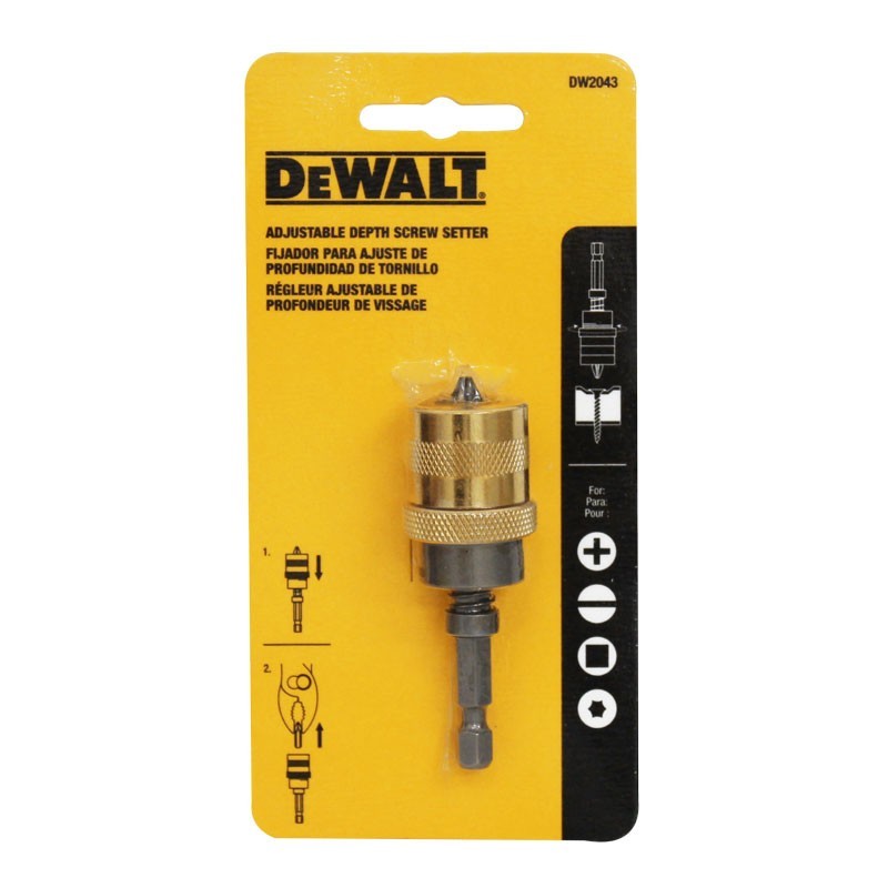 Fijador para ajuste de profundidad de Tornillo DW2043 DeWalt