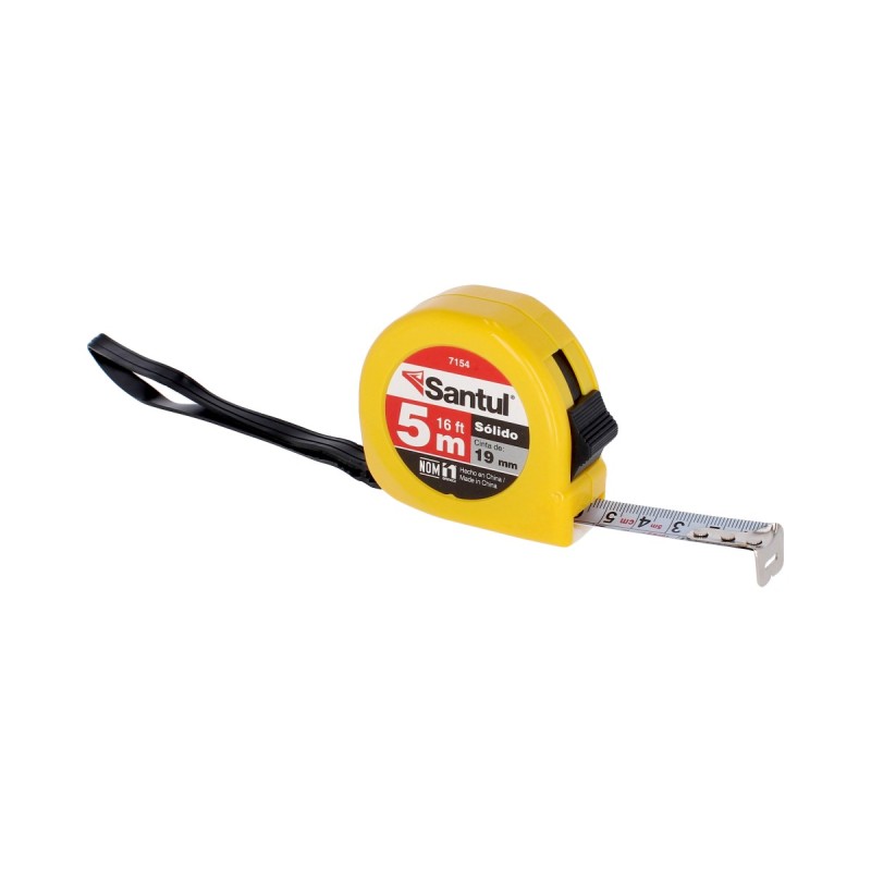 Flexómetro sólido 5 metros x 19 mm 7154 Santul