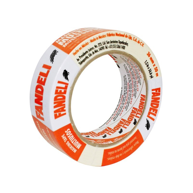 Cinta masking tape multi usos 3/4" Fandeli