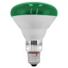 Lámpara incandescente tipo reflector BR30 75 W Verde 6008 Adir