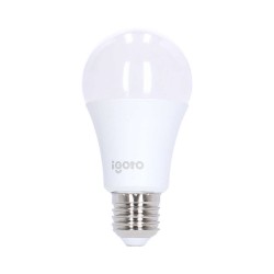 Foco LED A60 12 W 3000 °K Luz cálida F20112 Igoto