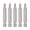 Juego de 5 puntas PH0 Phillips 2" 10609 Adir